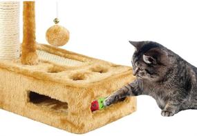 img 1 attached to Fun-Filled Feline Entertainment: The Cat Play Gym!