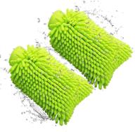 microfiber cleaning cloth wash mitt logo