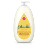 👶 johnson's moisturizing dry skin baby lotion: shea & cocoa butter, hypoallergenic, clinically proven mildness, 27.1 fl. oz. logo