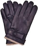 🧤 yiseven cashmere lambskin motorcycle gloves with touchscreen compatibility logo