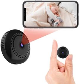 img 4 attached to 📷 Ultimate Mini WiFi Spy Camera: 1080P Hidden Camera with Audio and Video, Night Vision & Motion Detection - Secure Your Home and Office