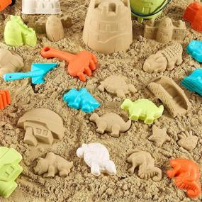 img 1 attached to Beach Sand Toys Kids Sandbox