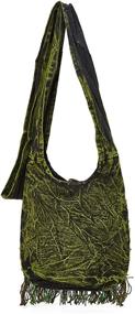 img 2 attached to 👜 Изысканная коллекция: королевские нашивки с кисточками для женских сумок через плечо, кошельков и сумок-хобо.