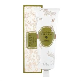 img 2 attached to 🌸 Tocca Crema de Mano Luxe, Florence: Bergamot, Pear, Gardenia Hand Cream – Moisturizing & Quick Absorbing, 4 oz., 120 ml