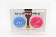 capabunga - the his/hers reusable wine bottle cap logo