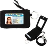 donggangaji classic black r women's wallet with lanyard - handbags & wallets for women logo