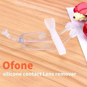 img 2 attached to OFONE Contact Lens Remover and Inserter Tool Kit - Portable Solution Stick with Tweezers, Soft Scoop, and Travel Case for Easy Contact Lens Insertion and Removal