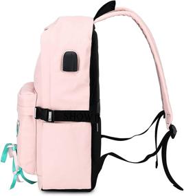 img 2 attached to 🎒 Fashionable Pink Joymoze Classic School Backpack for Teen Girls