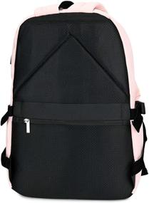 img 1 attached to 🎒 Fashionable Pink Joymoze Classic School Backpack for Teen Girls