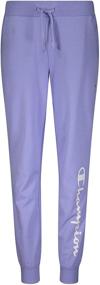 img 4 attached to Kids' Clothing: Champion French Terry Pull On Sweatpants Jogger for Girls