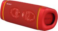 sony srs-xb33 extra bass беспроводная портативная колонка – ip67 водонепроницаемая, bluetooth, 24-часовой аккумулятор, встроенный микрофон для звонков (красный) логотип