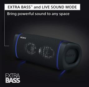 img 3 attached to Sony SRS-XB33 EXTRA BASS Wireless Portable Speaker – IP67 Waterproof, Bluetooth, 24-Hour Battery, Built-In Mic for Phone Calls (Red)