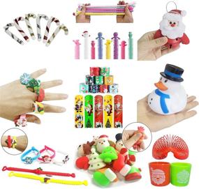 img 2 attached to 🎅 Christmas Pop Fidget Toy Packs with Dimple Stress Relief - Fun Party Favors & Stocking Stuffers for Kids (Christmas-44)