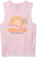 👚 stylish billabong girls' muscle tee: trendy sleeveless tank for fashionable girls logo