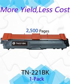 img 3 attached to (1-Pack) EasyPrint Compatible Black TN-221 TN221 Toner Cartridge for Brother HL-3140CW 3150CDW 3170CDW MFC-9130CW 9140CDN 9332CDW DCP-9020CDW Printer - Affordable and Reliable