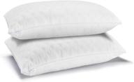 🛏️ (2-упаковка подушек) премиум + мягкие подушки для сна - ssup clean, роскошные пуховые подушки - коллекция отелей - плоская подушка для животных спящих (королева) логотип