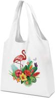 👜 versatile cgbe canvas tote bags: stylish grocery & shopping bags with inner pocket, large capacity, and machine-washable! логотип