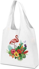 img 4 attached to 👜 Versatile CGBE Canvas Tote Bags: Stylish Grocery & Shopping Bags with Inner Pocket, Large Capacity, and Machine-Washable!