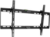 low profile tilting tv wall mount bracket by mount-it! - fits samsung, sony, vizio, tcl, lg, sharp 32-65 inch lcd/led/4k tvs logo
