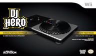🎮 nintendo wii - activision dj hero turntable - standalone for enhanced gameplay logo