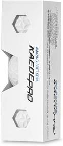 img 2 attached to KAEDE PRO Golf Ball 3-Piece White Golf Balls - 12-Pack for Men and Women