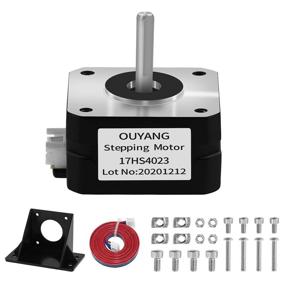 img 4 attached to 🔌 OUYANG Nema 17 Stepper Motor Bipolar 42 Motor with Bracket and 1M XH Cable - Ideal for CNC & 3D Printers (17HS4023, 1 PCS)