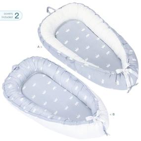 img 2 attached to ROCSMAC Sleeping Bassinet Breathable Hypoallergenic Furniture