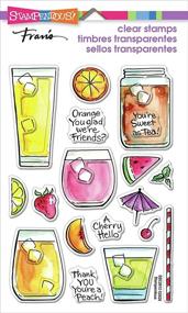 img 1 attached to STAMPENDOUS Stamps STAMPND Fruity Drinks