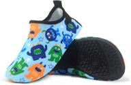 🦖 dinosaur unicorn boys' shoes and slippers with non-slip toddler water resistance logo