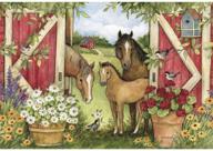 🐎 lang horse - heartland barn: experience the challenge of assembling the 1000 piece jigsaw puzzle logo