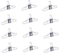 merrick engineering c84311-gh white giant tubular plastic hanger - pack of 36 hangers logo