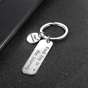 img 2 attached to Find Joy in the Journey: Anlive Keychain – Inspirational Retirement Gift