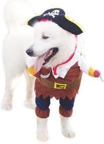 img 2 attached to 🏴 NACOCO Pet Dog Costume: Pirates of The Caribbean Style Cat Costumes - Swashbuckling Outfits for Furry Friends!