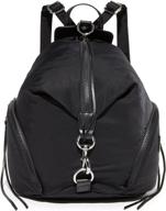 rebecca minkoff womens julian backpack backpacks logo