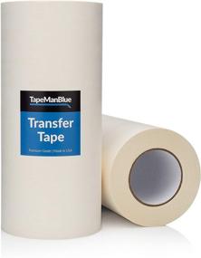 img 4 attached to 🔥 American-Made Transfer Tape for Vinyl: 12 inch x 300 ft. Crafters' Essential for Craft Cutters and Sign Makers