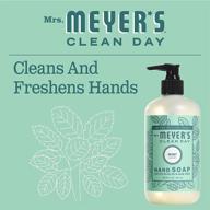 mrs. meyer's mint kitchen essentials kit: bundle of 3 products - (1) dish soap, (1) hand soap, (1) everyday cleaner logo