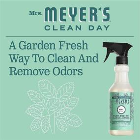 img 2 attached to Mrs. Meyer's Mint Kitchen Essentials Kit: Bundle of 3 Products - (1) Dish Soap, (1) Hand Soap, (1) Everyday Cleaner