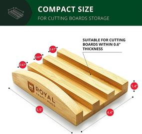 img 1 attached to Максимизируйте пространство на столешнице с помощью органайзера для разделочных досок - подставки для до 3 досок!