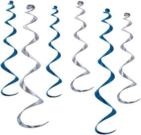 img 1 attached to Beistle 6-Pack Twirly Whirlys: Assorted Sizes of 4 🎉 to 24-Inch and 2 to 36-Inch for Vibrant Party Decorations