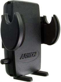 img 3 attached to 📱 Arkon Mega Grip Universal Phone Holder Compatible with iPhone 12 11 Pro Max XS XR X and Galaxy Note 20 10 - Retail Black