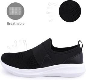 img 2 attached to 👟 Breathable Lightweight Women's Athletic Sneakers by BENEKER - Ideal Shoes for Sports and Fitness Activities