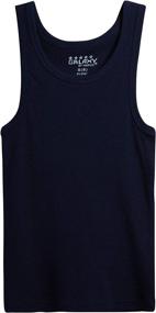 img 1 attached to Ribbed Boys' Clothing and Underwear - Galaxy Harvic Boys Undershirt