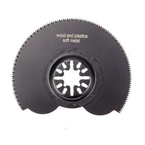 img 2 attached to 🔧 Versatile 5 PCS Metal/Wood Universal Quick Release Oscillating Saw Blades Set - Compatible with Dewalt, Fein Multimaster, Black & Decker, Bosch Craftsman and More, from CBTONE