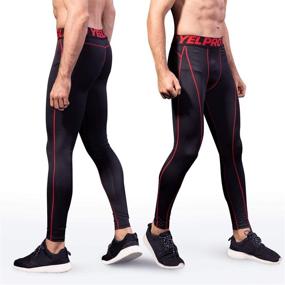 img 1 attached to Warmth-Infused Long Johns: Essential Men's Base Layer for Winter Cycling, Running, and Hunting