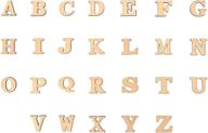 🔠 premium 4-inch wooden century font crafting letters - pack of 2, choose your letter (l) logo