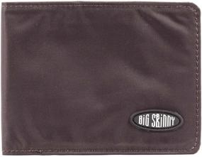 img 4 attached to 💼 Big Skinny Slimline Bi Fold Wallet: Sleek Men's Accessory for Wallets, Card Cases & Money Organizers