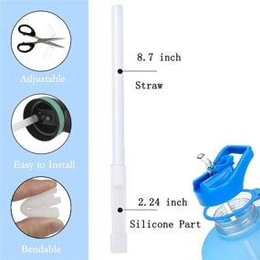 img 1 attached to Replacement Straws Compatible BuildLife Straw，10 2 Household Supplies