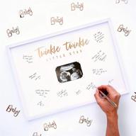 📚 ginger ray baby shower guest book fram party decoration twinkle twinkle - improved seo logo