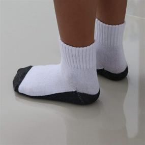 img 2 attached to 🧦 RATIVE Unisex Non Slip Crew Socks for Baby Infant Toddler Kids, Boys and Girls