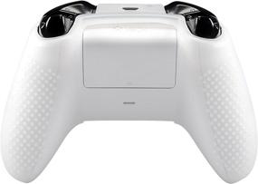 img 2 attached to 🎮 Enhance Your Gaming Experience with eXtremeRate Soft Anti-Slip Silicone Case Cover Thumb Stick Grip Caps Protector Skins for Microsoft Xbox One X & One S Controller [Semi-Transparent Clear]